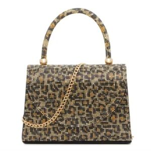 Mix No. 6 Top Handle Leopard Mini Satchel